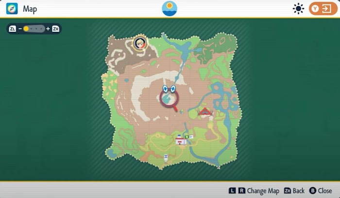 Gligar location in Pokemon The Teal Mask